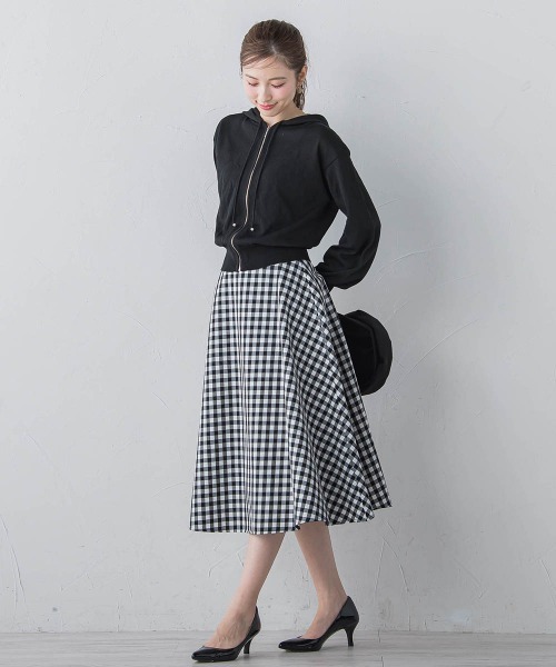 クイーンズコート QUEENS COURT NEWロングサーキュラースカート