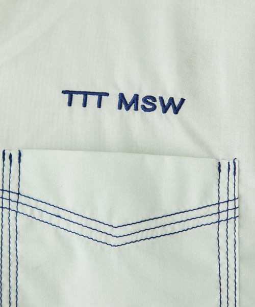 TTT MSW 24AW Standard shirts スタンダードシャツ　M TTTMSW/ティー】Button down shirt（シャツ/ブラウス）｜TTT MSW