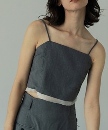 anuke（アンヌーク）の「anuke Cutoff Twill Bustier カットオフツイル