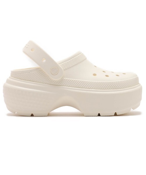 crocs（クロックス）の「crocs Stomp Clog / クロックス ストンプ クロッグ（サンダル・レディース・ホワイト・26.0cm/25.0cm/24.0cm/23.0cm/22.0cm/30.0cm/29.0cm/28.0cm/27.0cm）」の2枚目の写真