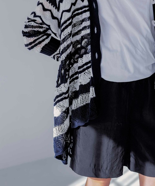 ODAKHA（オダカ）の「ODAKHA / crazy lace knit cardigan(クレイジー
