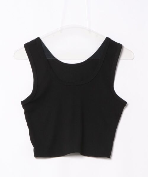 セール】ショート丈リブタンクトップ（タンクトップ）｜SHEENA