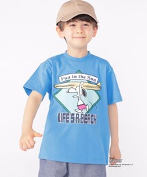 SHIPS | SHIPS KIDS:100～125cm / スヌーピー スポーツ 半袖 TEE(Tシャツ/カットソー)