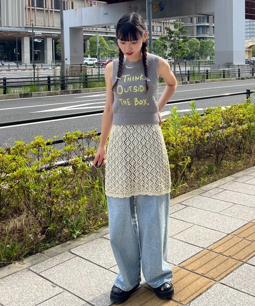 Gianni Versace 刺繍ノースリーブベスト Sサイズ ジャンニ