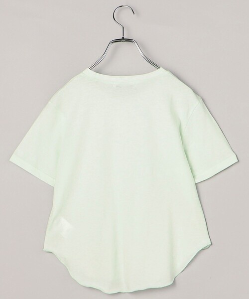 FREAK'S STORE(フリークスストア)の「FAD/エフエーディー 【限定展開】CROP T-SHIRTS/ クロップTシャツ(Tシャツ/カットソー・レディース・グレー/チャコールグレー/ホワイト/ブルーグリーン・MEDIUM/SMALL)」の6枚目の写真