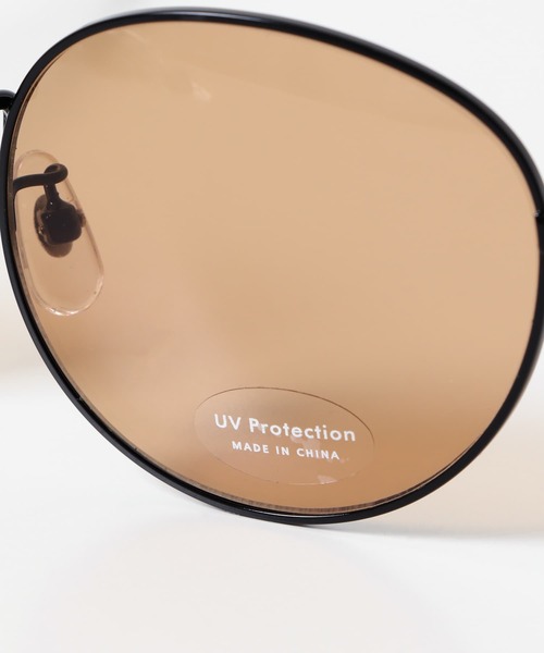 URBAN RESEARCH Sonny Label（アーバンリサーチサニーレーベル）の「スリムフレームカラーサングラス（サングラス・レディース・グレー/ブラウン・ONE）」の12枚目の写真