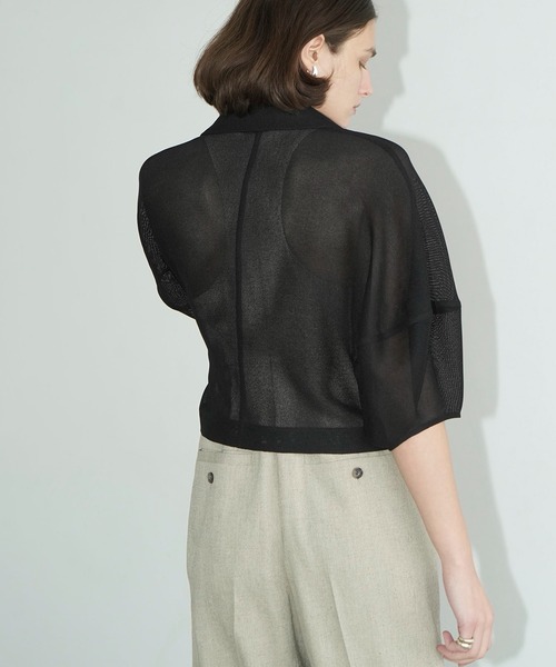 CLANE（クラネ）の「MESH LANTERN JACKET（テーラードジャケット