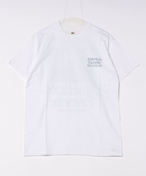 FRUIT OF THE LOOM（フルーツオブザルーム）の「【FRUIT OF THE LOOM】プリントTシャツ / ワンポイント刺繍 / バックプリント / シンプル（Tシャツ/カットソー・レディース・ブラック系その他/グレー系その他/ブラック系その他2/ホワイト系その他/グレー系その他2/ホワイト系その他2・M）」の18枚目の写真