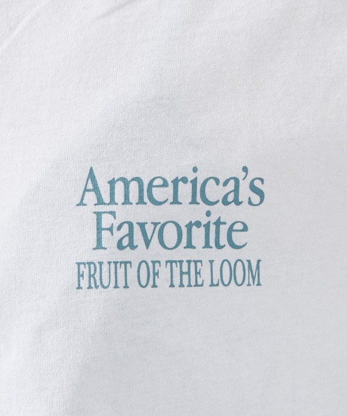 FRUIT OF THE LOOM（フルーツオブザルーム）の「【FRUIT OF THE LOOM】プリントTシャツ / ワンポイント刺繍 / バックプリント / シンプル（Tシャツ/カットソー・レディース・ブラック系その他/グレー系その他/ブラック系その他2/ホワイト系その他/グレー系その他2/ホワイト系その他2・M）」の20枚目の写真