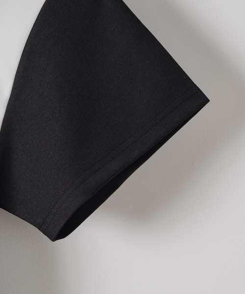 DOOPZ(ドープス)の「P/E Switching Smooth Tee - P/E スイッチングスムースT(Tシャツ/カットソー・メンズ・ホワイト/ブラック・SMALL/MEDIUM/LARGE)」の6枚目の写真