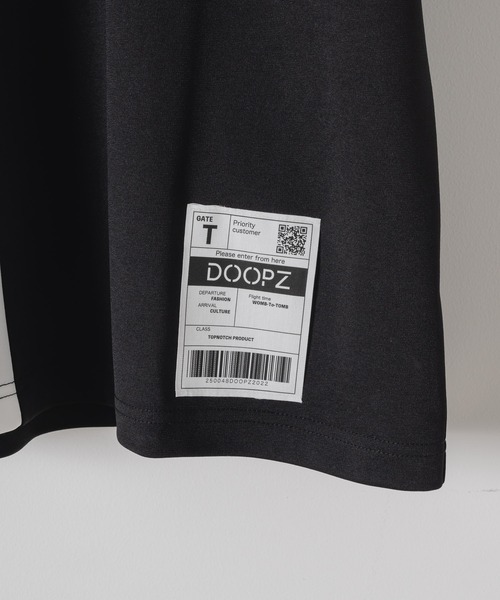 DOOPZ(ドープス)の「P/E Switching Smooth Tee - P/E スイッチングスムースT(Tシャツ/カットソー・メンズ・ホワイト/ブラック・SMALL/MEDIUM/LARGE)」の8枚目の写真
