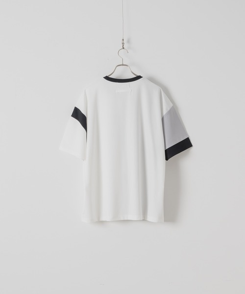 DOOPZ(ドープス)の「P/E Switching Smooth Tee - P/E スイッチングスムースT(Tシャツ/カットソー・メンズ・ホワイト/ブラック・SMALL/MEDIUM/LARGE)」の13枚目の写真