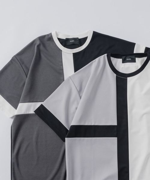 DOOPZ(ドープス)の「P/E Switching Smooth Tee - P/E スイッチングスムースT(Tシャツ/カットソー・メンズ・ホワイト/ブラック・SMALL/MEDIUM/LARGE)」の14枚目の写真