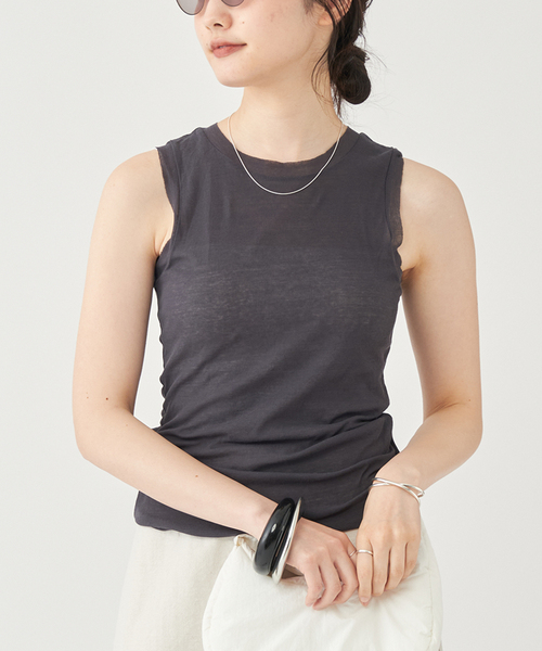 plage（プラージュ）の「SHEER タンク（タンクトップ）」 - WEAR