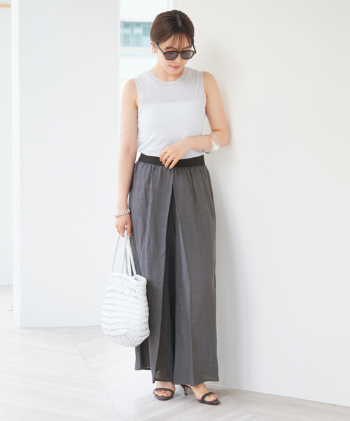 plage（プラージュ）の「SHEER タンク（タンクトップ）」 - WEAR