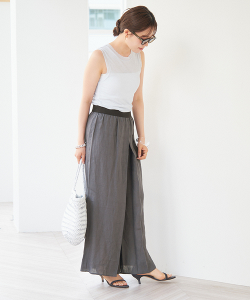 Plage sheer タンク　ベージュ plage（プラージュ）の「SHEER タンク（タンクトップ）」 - WEAR