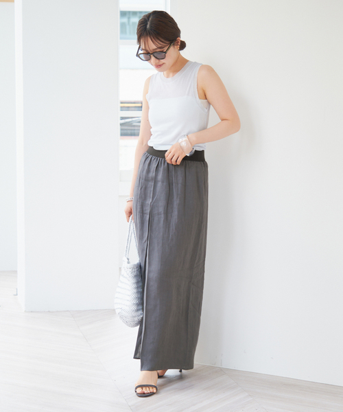 plage（プラージュ）の「SHEER タンク（タンクトップ）」 - WEAR