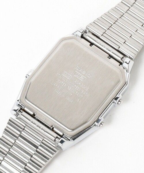 BEAMS BOY（ビームスボーイ）の「CASIO / AQ-800（アナログ腕時計・レディース・シルバー/ブラック系その他2・ONE SIZE）」の5枚目の写真