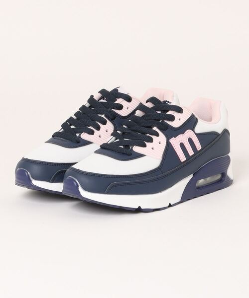 moz（モズ）の「《moz:SWEDEN LAGOM》MZ-8263（スニーカー・レディース・ホワイト/ブラック×ホワイト/ライトグレー/ブラウン系その他/ブラック/ブラック系その他/ベージュ/グレー/ネイビー・24.5cm/23.5cm/22.5cm/24.0cm/23.0cm）」の9枚目の写真