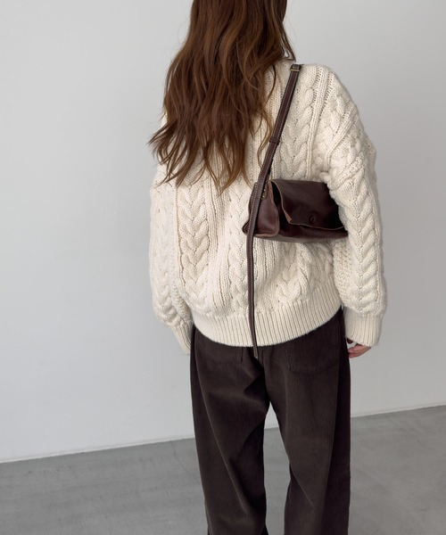 CANAL JEAN El mar　レクタングルレザーショルダーバッグ El marレクタングルレザーショルダーバッグ | CANAL JEAN（キャナル