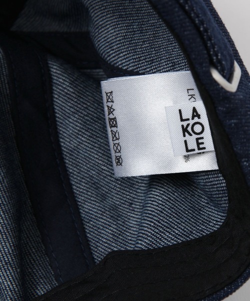 LAKOLE（ラコレ）の「ASAPロゴキャップ / 125337（キャップ・レディース・チャコール/ベージュ/インディゴブルー/ピンク・FREE）」の16枚目の写真