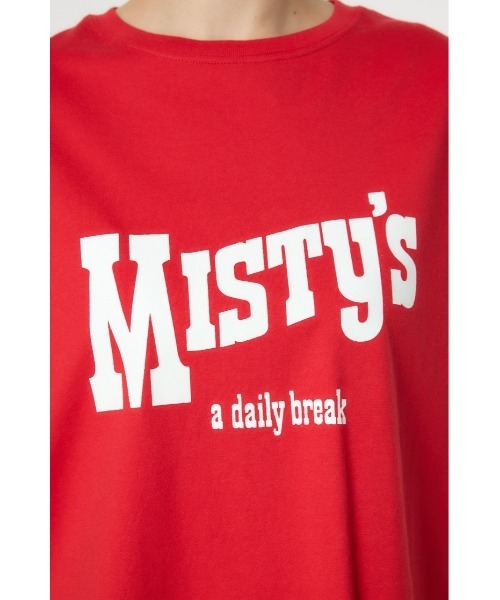 RODEO CROWNS WIDE BOWL(ロデオクラウンズワイドボウル)の「MISTYフレンチスリーブトップス(Tシャツ/カットソー・レディース・ブルー/チャコールグレー/レッド/オフホワイト・FREE)」の9枚目の写真
