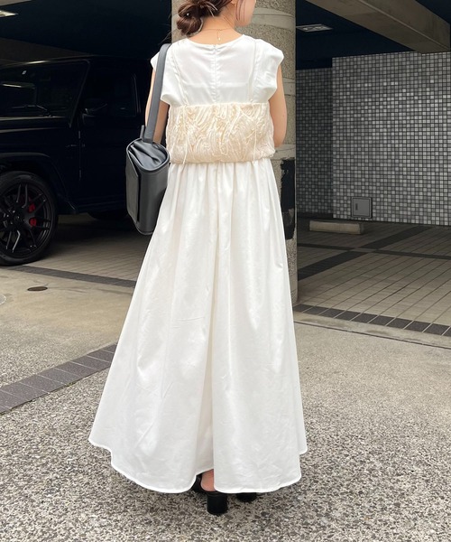 CAPRICIEUX LE'MAGE(カプリシューレマージュ)の「ラインレースビスチェ(その他トップス・レディース・ホワイト系その他・FREE)」の6枚目の写真