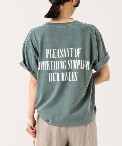 トップス AP STUDIO waters white ruby print tee WATER'S WHITE RUBY Print TEE（Tシャツ/カットソー）｜AP