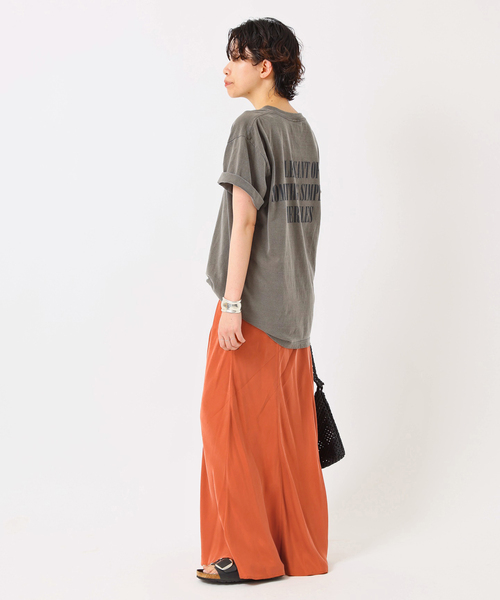 AP STUDIO店舗購入☆エーピーストゥディオ☆プリントＴシャツ新品プラージュ WATER'S WHITE RUBY Print TEE（Tシャツ/カットソー）｜AP