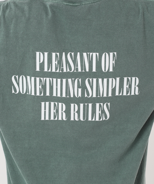 AP STUDIO（エーピーストゥディオ）の「WATER’S WHITE RUBY Print TEE（Tシャツ/カットソー・レディース・グリーン/ホワイト/カーキ・FREE）」の11枚目の写真