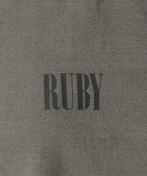 AP STUDIO（エーピーストゥディオ）の「WATER’S WHITE RUBY Print TEE（Tシャツ/カットソー・レディース・グリーン/ホワイト/カーキ・FREE）」の15枚目の写真