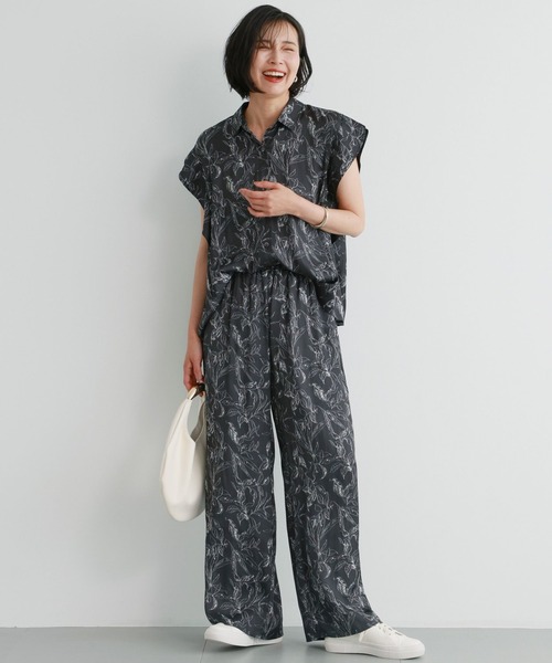 BARNYARDSTORM（バンヤードストーム）の「BARNYARDSTORM / ラインドローイングパンツ（その他パンツ・レディース・オフホワイト/ブラック・S/M）」の8枚目の写真