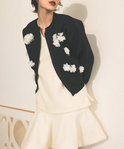 DONOBAN（ドノバン）の「ブークレベスト（ベスト・レディース・ブラック/アイボリー/グレー・F）」の10枚目の写真