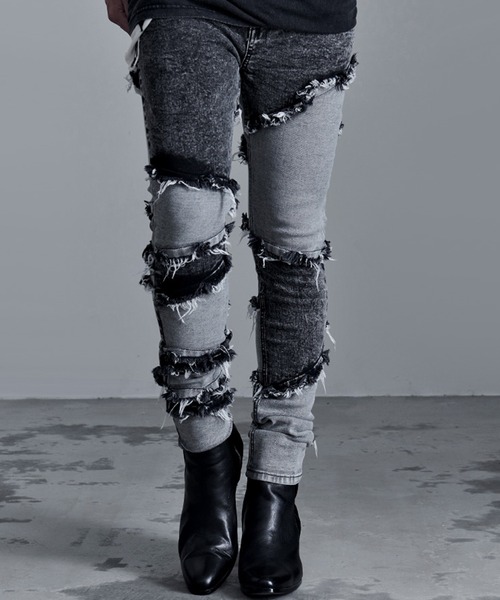 『CavariA/キャバリア』切替デニムパンツ（デニムパンツ）｜SILVER BULLET（シルバーバレット）