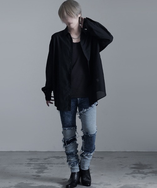 『CavariA/キャバリア』切替デニムパンツ（デニムパンツ）｜SILVER BULLET（シルバーバレット）