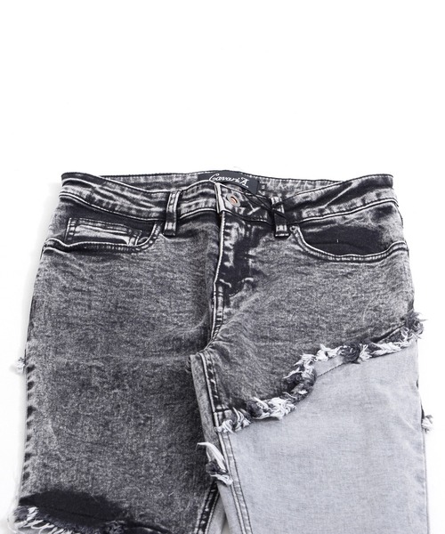 『CavariA/キャバリア』切替デニムパンツ（デニムパンツ）｜SILVER BULLET（シルバーバレット）