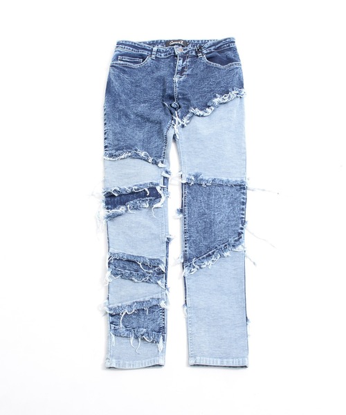 『CavariA/キャバリア』切替デニムパンツ（デニムパンツ）｜SILVER BULLET（シルバーバレット）