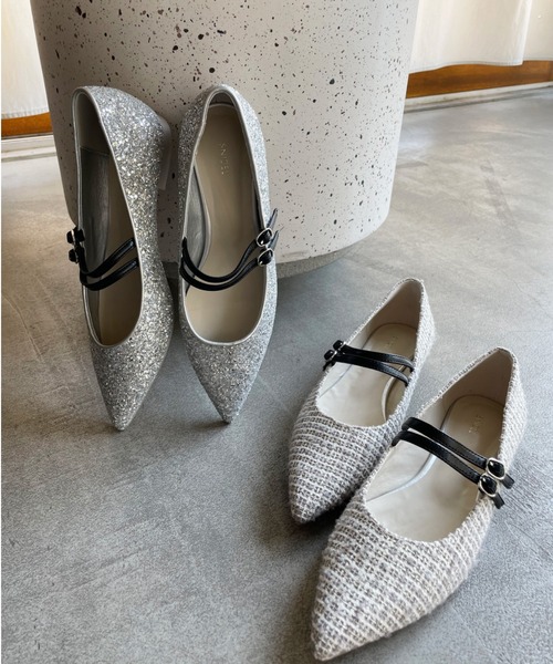 SNIDEL(スナイデル)の「メリージェーンパンプス(パンプス・レディース・シルバー/ブラック/その他・SMALL/MEDIUM/LARGE)」の17枚目の写真