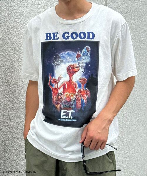 CIAOPANIC(チャオパニック)の「【Universalcollection/ユニバーサルコレクション】E.T.映画Tシャツ(Tシャツ/カットソー・レディース・ブラック系その他2/ブラック/アイボリー/チャコールグレー/ホワイト系その他2/ブラック系その他/ブラック系その他3/オフホワイト/ホワイト系その他3/ブラック系その他4/ホワイト系その他/ホワイト・FREE)」の20枚目の写真