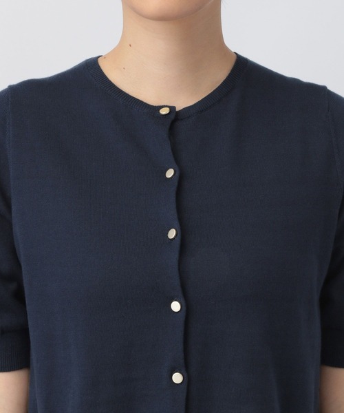 A part by(アパートバイ)の「FROZZEEニットカーディガン(カーディガン/ボレロ・レディース・ネイビー/ブラック系その他2/グリーン/アイボリー・FREE)」の18枚目の写真