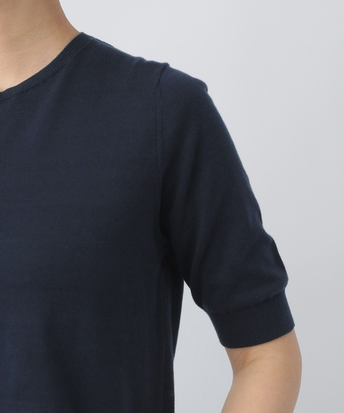 A part by(アパートバイ)の「FROZZEEニットカーディガン(カーディガン/ボレロ・レディース・ネイビー/ブラック系その他2/グリーン/アイボリー・FREE)」の17枚目の写真