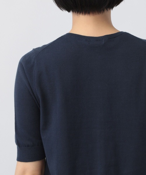 A part by(アパートバイ)の「FROZZEEニットカーディガン(カーディガン/ボレロ・レディース・ネイビー/ブラック系その他2/グリーン/アイボリー・FREE)」の15枚目の写真