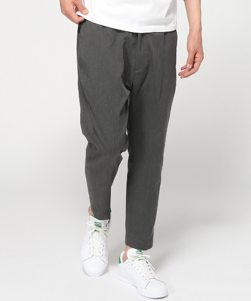 417 EDIFICE（フォーワンセブンエディフィス）の「◇T/C ツイルイージーアンクルパンツ（その他パンツ・メンズ・グレー/ベージュ/ネイビー・LARGE/MEDIUM/SMALL）」の2枚目の写真