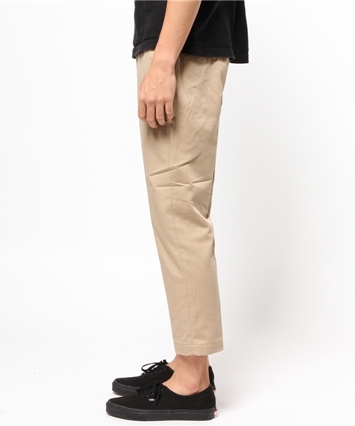 417 EDIFICE（フォーワンセブンエディフィス）の「◇T/C ツイルイージーアンクルパンツ（その他パンツ・メンズ・グレー/ベージュ/ネイビー・LARGE/MEDIUM/SMALL）」の4枚目の写真