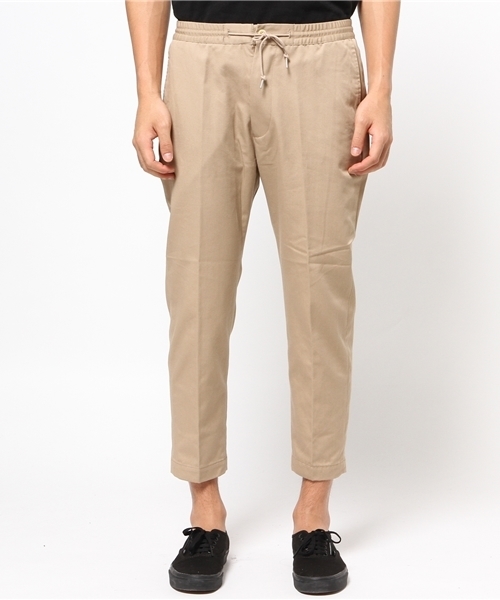 417 EDIFICE（フォーワンセブンエディフィス）の「◇T/C ツイルイージーアンクルパンツ（その他パンツ・メンズ・グレー/ベージュ/ネイビー・LARGE/MEDIUM/SMALL）」の6枚目の写真