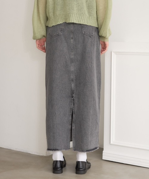 Formeque(フォルミーク)の「デニムタイトスカート(デニムスカート・レディース・ブルー/ブラック・SMALL/MEDIUM)」の22枚目の写真