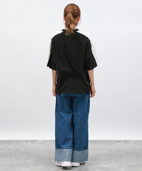 LAKOLE（ラコレ）の「アソートゲームプリントＴ / 142963（Tシャツ/カットソー・レディース・オフホワイト/ブラック/ボルドー・FREE）」の5枚目の写真