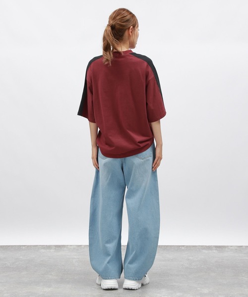 LAKOLE（ラコレ）の「アソートゲームプリントＴ / 142963（Tシャツ/カットソー・レディース・オフホワイト/ブラック/ボルドー・FREE）」の15枚目の写真