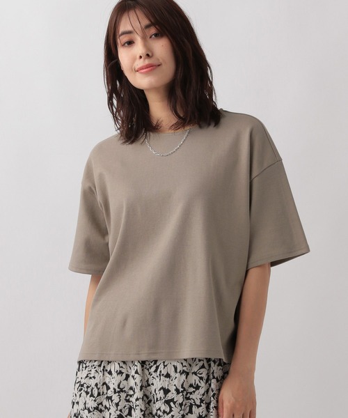 Elura（エルーラ）の「＜接触冷感＞ひやっとタッチベーシックTシャツ/138093（Tシャツ/カットソー・レディース・グリーン系その他/ブラック/グレー/ホワイト・MEDIUM/SMALL/LARGE）」の19枚目の写真