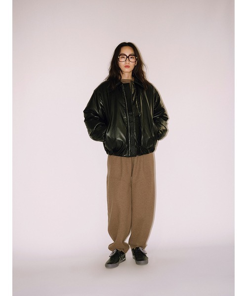 null. PUFFYエコレザーブルゾン null.（ヌル）の「PUFFYエコレザーブルゾン（ブルゾン）」 - WEAR